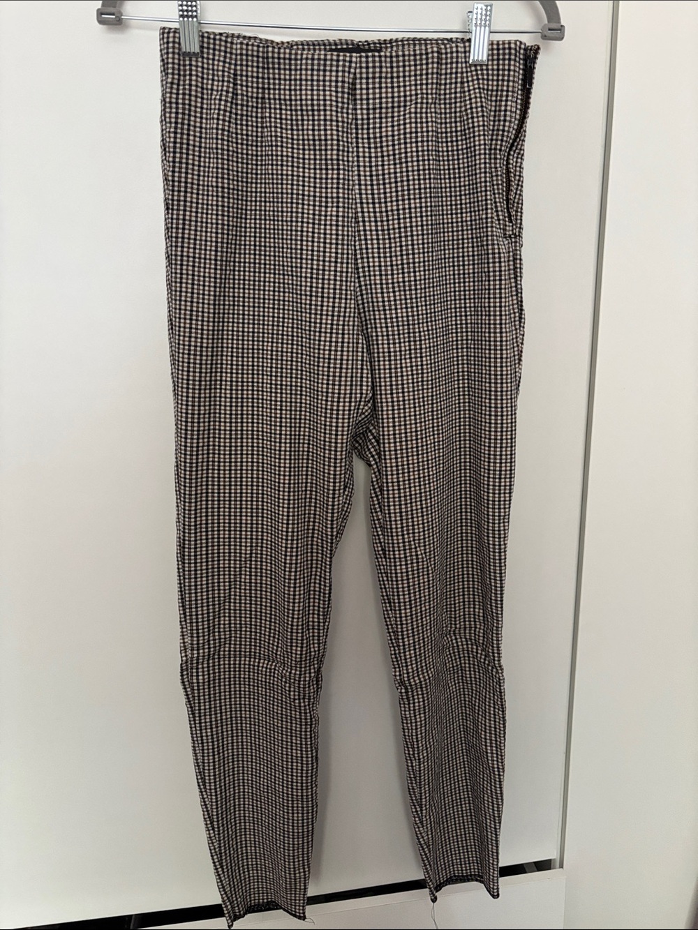 Zara checkered leggings